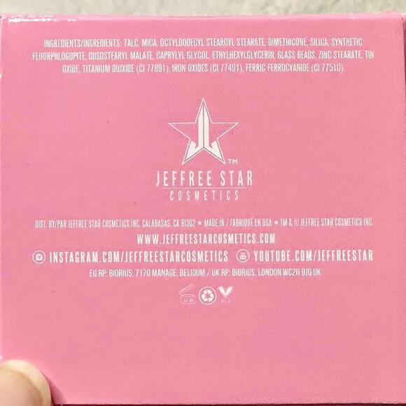 NIB Jeffree Star Pressed Pigment Artistry Single in Cherry Soda 1.5g - Picture 5 of 7